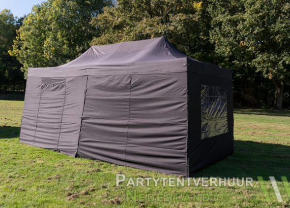 Easy up tent 3x6 meter zijkant huren - Partytentverhuur Assen
